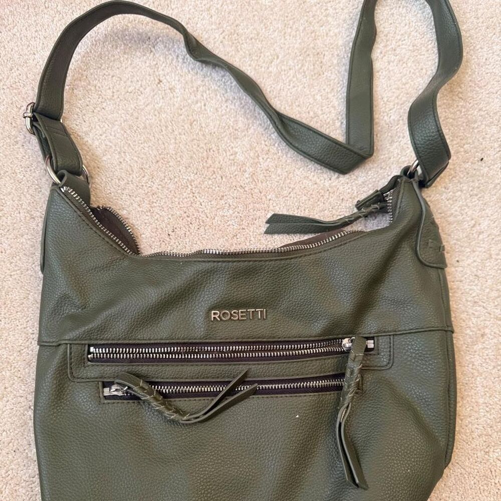 Rosetti Women's Khaki and Green Bag